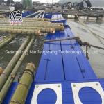Farming Machinery Floating Fish Cage Pontoon Aquaculture Anti Wave