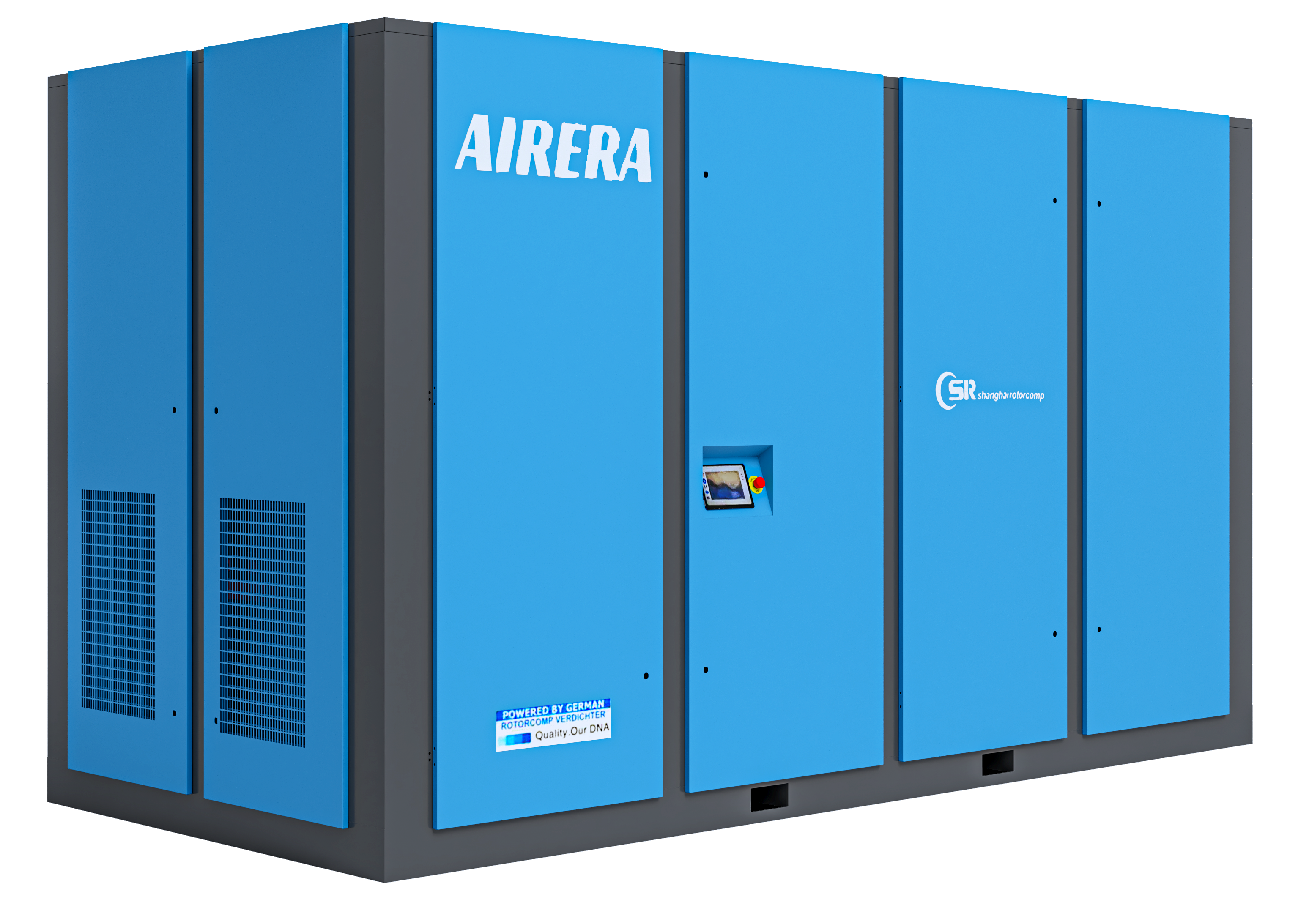 50/60Hz 3Ph Two Stage Screw Air Compressor 440V High Efficient