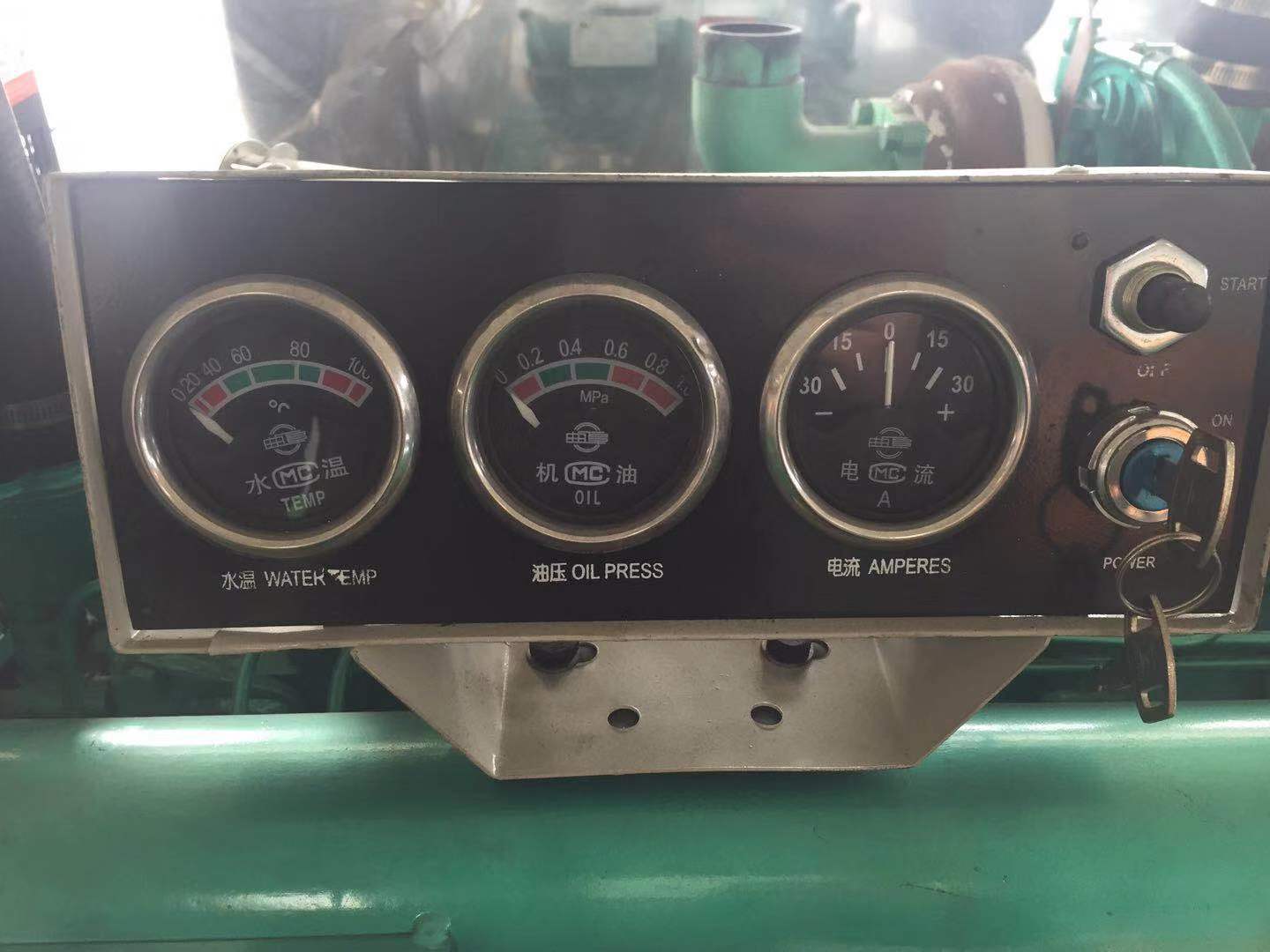 120 kW Weifang Diesel Generator Set with Frequency 50/60HZ and Water Cooling System