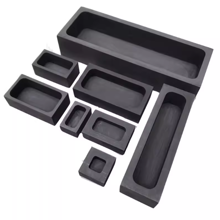 1.62-1.98g/cm3 Bulk Density Graphite Mold for Sintering Diamond