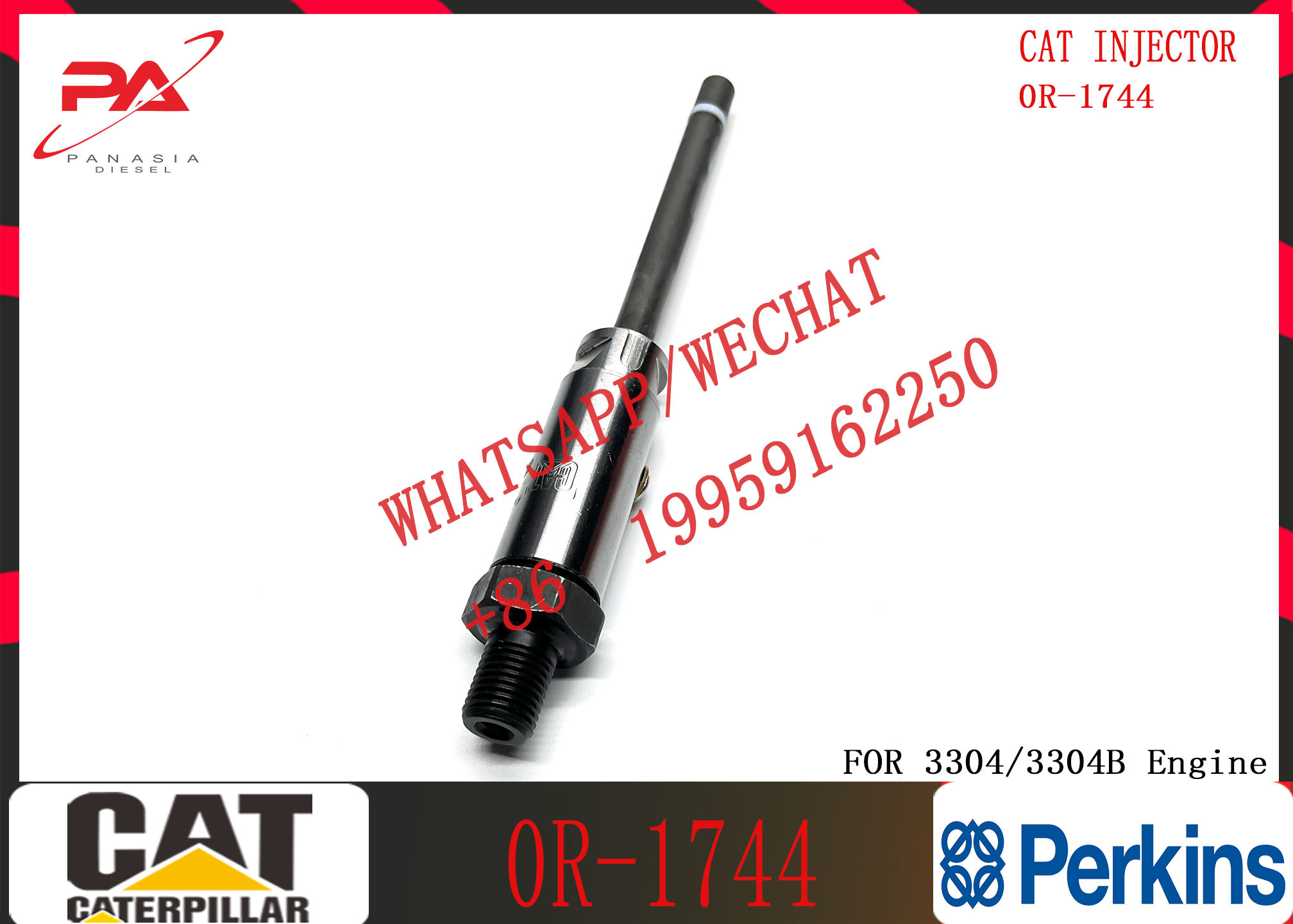 Fuel Injector Nozzle 4W7017 0R-1744 0R-3421 0R-3420 0R-3421 4W7015 4W7017 4W7019 For Caterpillar