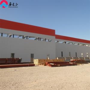Quality Long Span Steel Structure Warehouse with Sliding Doors for sale