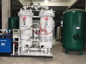 China Auto Control PSA Nitrogen Generating Plant , PSA N2 Generator For Hospital on sale