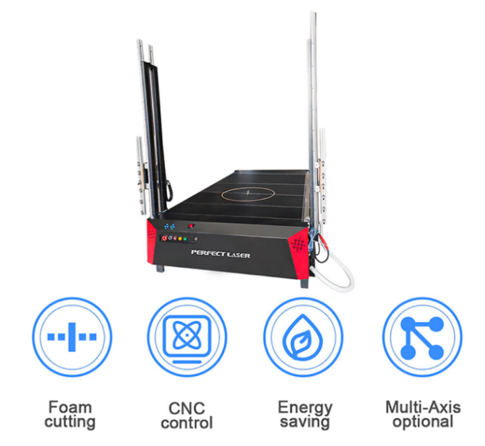 Automatic Vertical Table-type Hot Wire CNC 3D Foam Cutting Cutter Machine