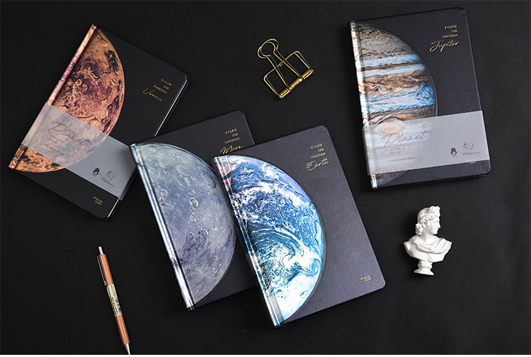 AR Effect A5 Leather Notebook with Customized Inner Core and Inspirational Design