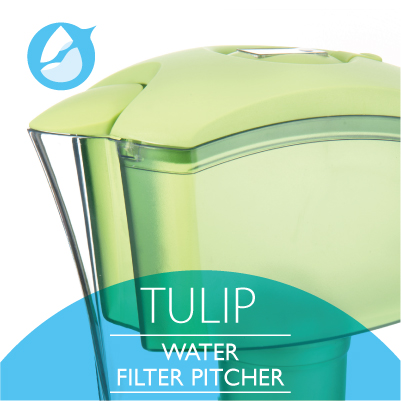 Handle 160L Large Water Filter Pitcher / Jug Ion Exchange Resin FILTER