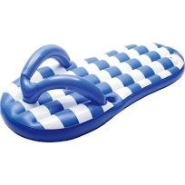 Emoji Flip Flop Inflatable Pool Float For Swimming Pool Or Beach