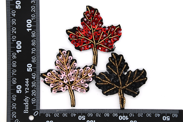 Stylish High Heel Buckle Replacement Leaf Shape Special Cloth Material