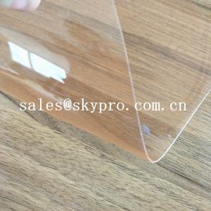 China Eco-Friendly Rigid Plastic Sheet PVC Film Sheet Super Clear PVC Film Thin on sale