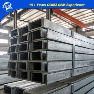 China Zngl ASTM A36 Steel Structural Building Material Steel H Beam Ss400b U Channel -06 on sale