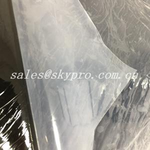 Quality Soft Transparent Clear Silicone Rubber Sheet Roll , FDA Die Cut Silicone Roll for sale