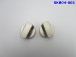 Gas Cooker / Oven Control Knob Small Contact Clearance With Metallic Material