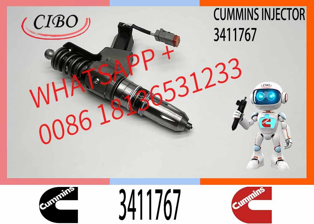 3411691 Diesel Hot Sale Fuel N14 Engine Common Rail Injector 3411765 3652541 3652542 3411767