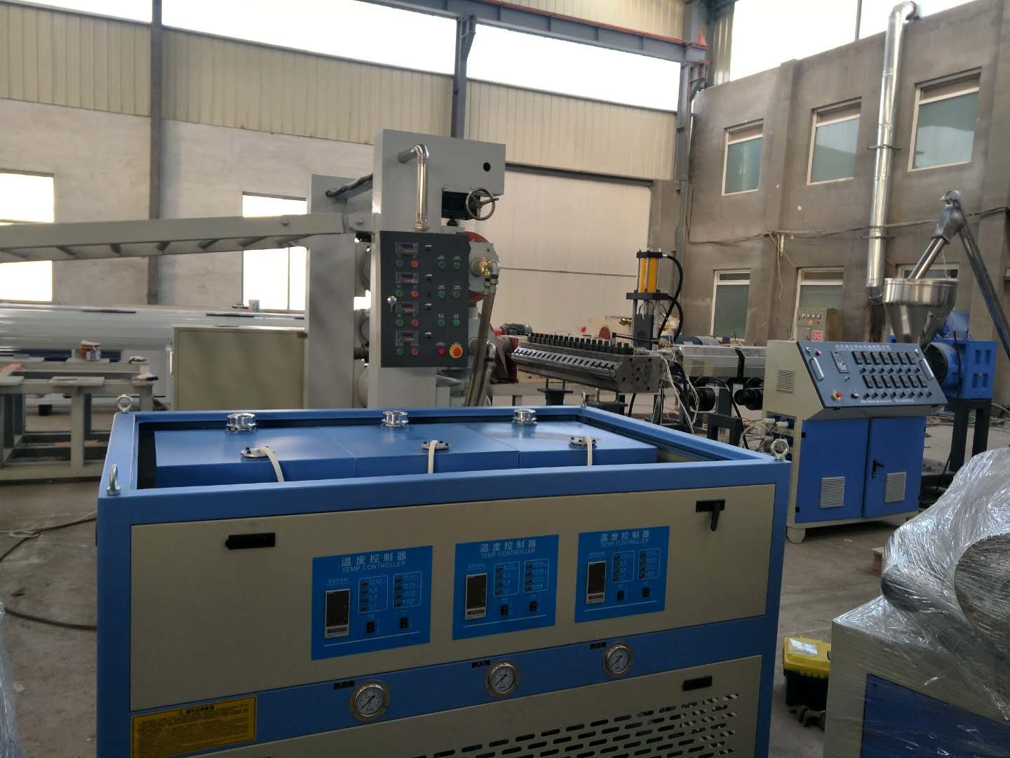 PVC WPC Decorative Foam Board Production Line , CELUKA Foam Board Plastic Extruder