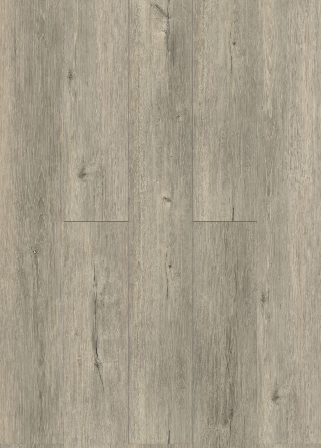 1220x183mm Wood SPC Flooring Shock Resistance Thin Stone Plastic Composite European Grey Oak GKBM DP-W82238