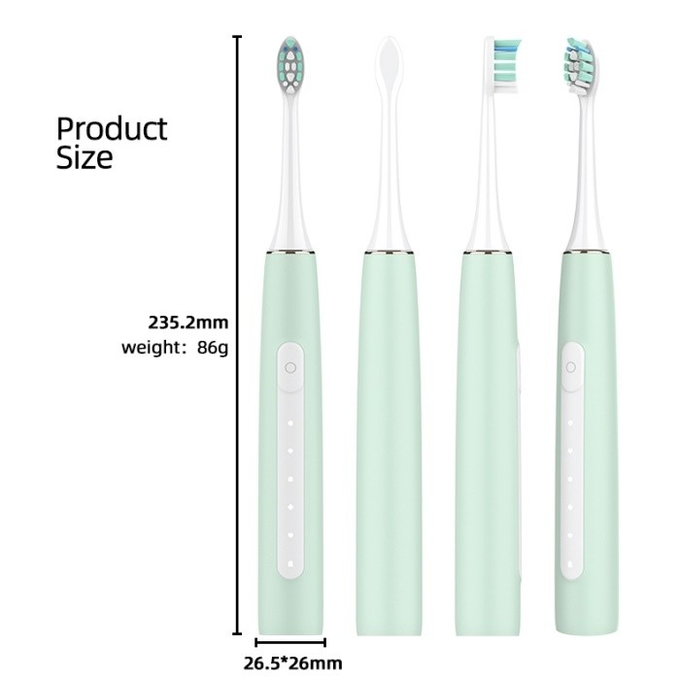 Portable Travel Sonic Toothbrush Usb Charging Electric Toothbrush OEM ODM Service