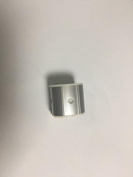 Buy AL-18-A Metal Pipe Connectors , Upgrade Aluminum Tubing Joints Silvery Color at wholesale prices