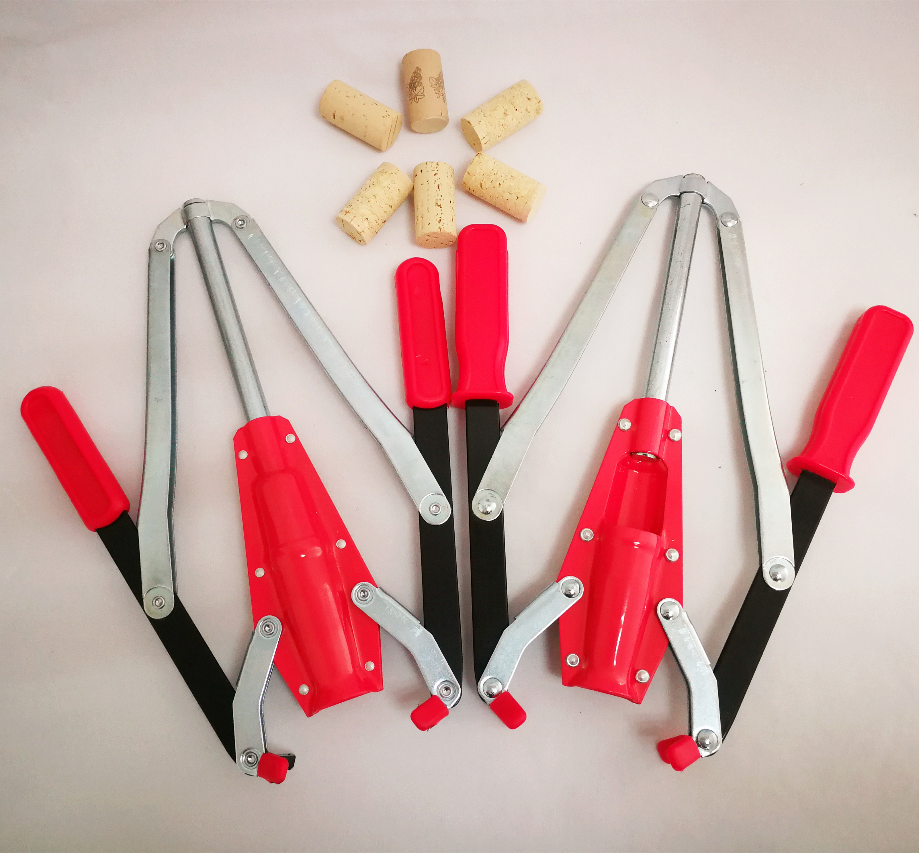 Heavy Duty Double Lever Wine Corker Adjustable Corking Wine Bottles By Hand