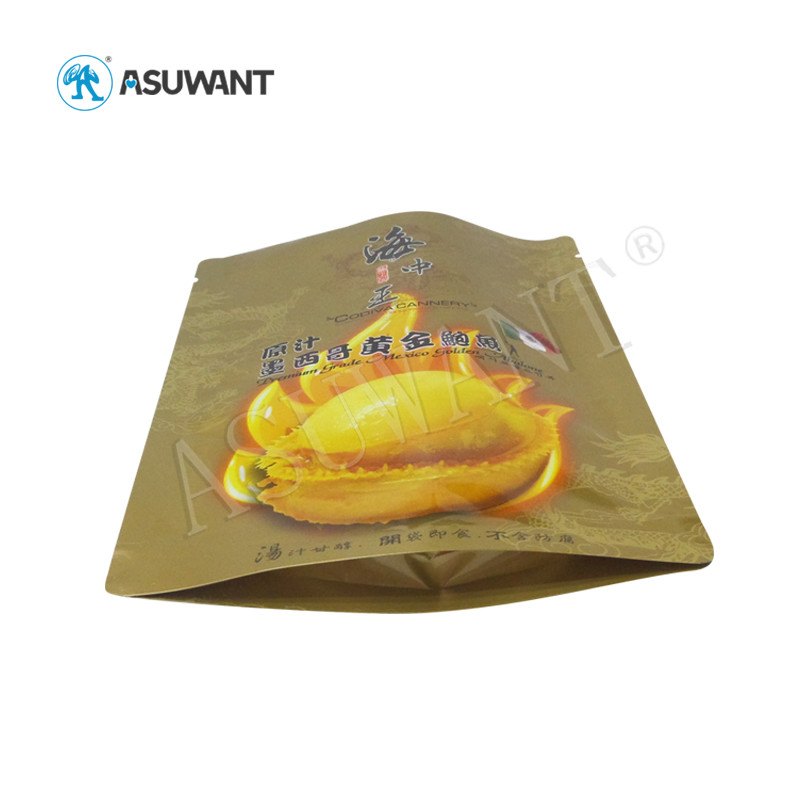 Asuwant Stand Up Zipper Mylar Food Bags Snack Packaging Plastic Material