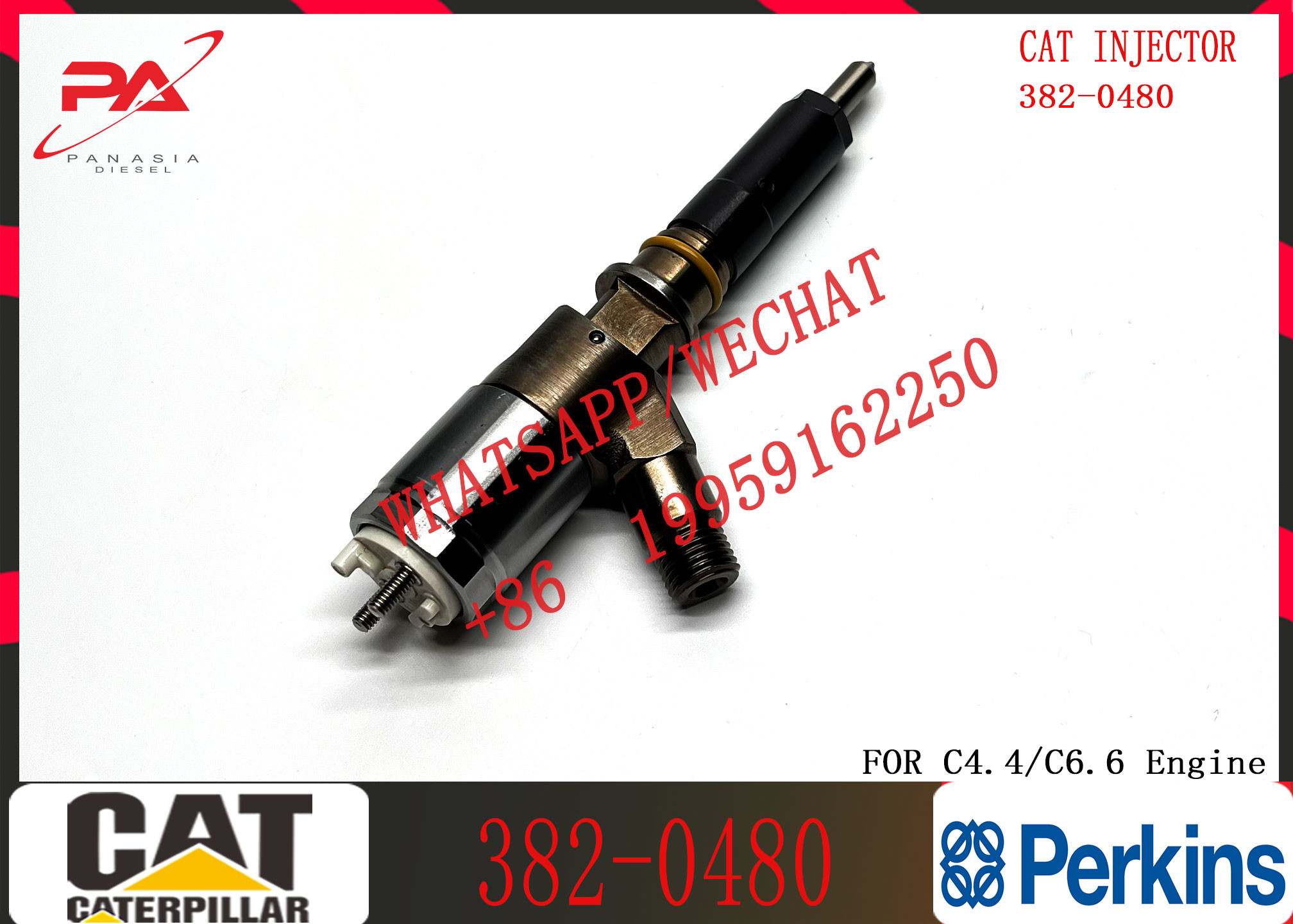 Common rail injector fuel injecto 321-3600 320-0677 320-0690 320-0680 2645A709 295-9130 382-0480