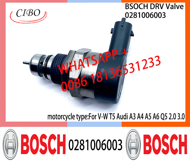 BOSCH DRV Valve 0281006003 Control Valve 0281006003 forV-W T5 Audi A3 A4 A5 A6 Q5 2.0 3.0