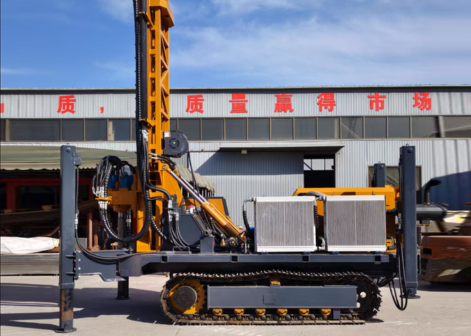 Deep Underground Pneumatic Drilling Rig For Water Well Driling 300 Meters 2