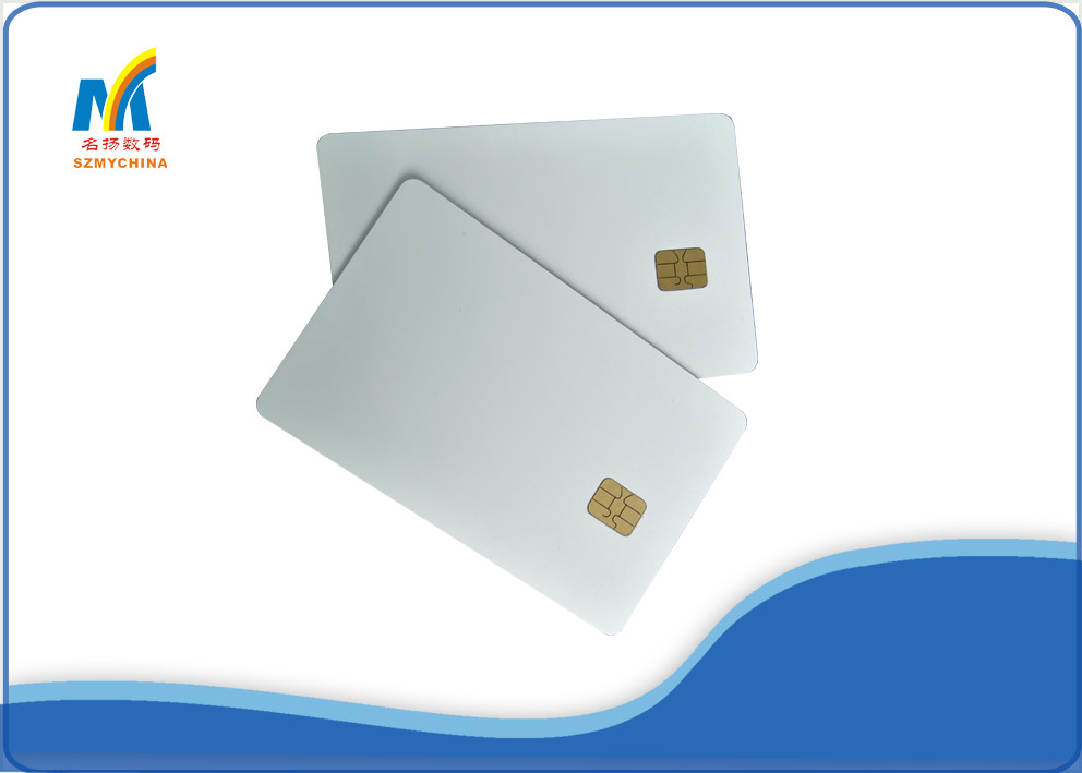 White Plastic Custom Plastic Cards