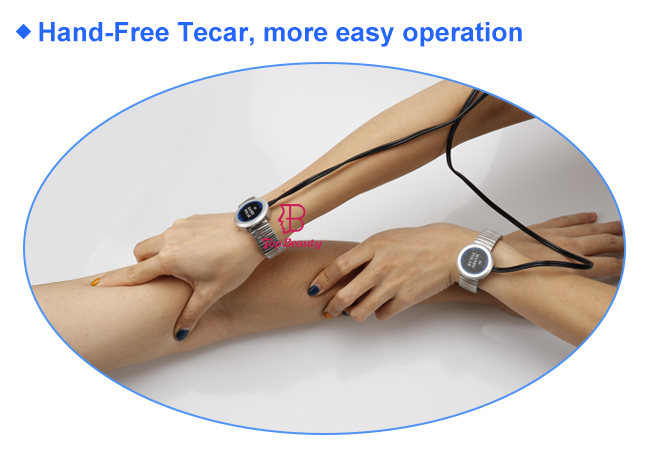 Ankle Pain Management Tecar Therapy Machine Intelligent Ring Simultaneous Operation