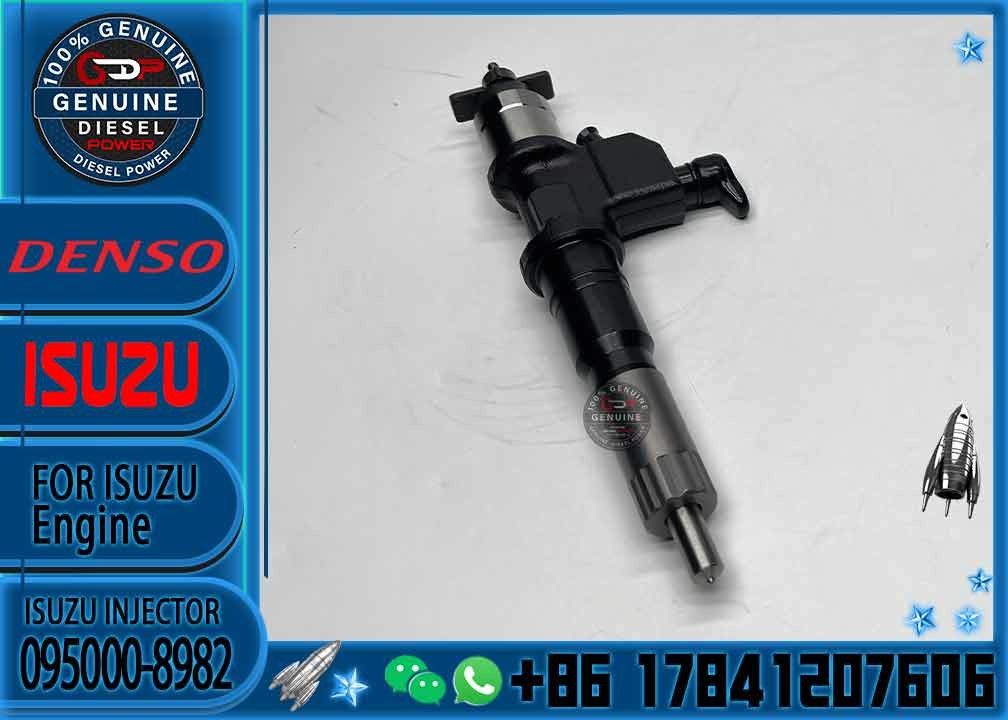 Golden Vidar remanufactured Common Rail Fuel Injector 095000-8982 For ISUZU 4HK1 for denso