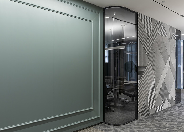 Diversity partition wall many customized different style solid steel panel steel keel partition wall