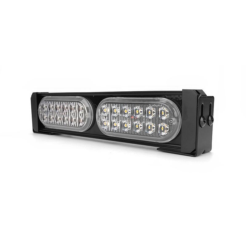 COB LED Strobe Light Flashing Mode Magnet Base Car Traffic Emergency Light Bar Danger Warning Flash White
