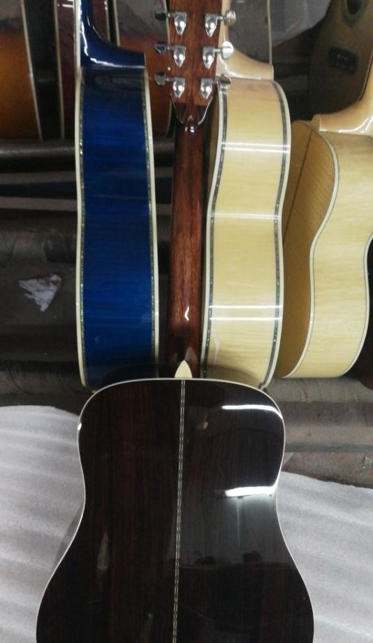 HOT SELLING D28 Classical Acoustic Guitar 41" Solid Spruce Top Rosewood back&side 301 EQ