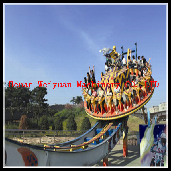 Buy Thrilling funfair rides playground equipment 22 seats UFO Flying at wholesale prices