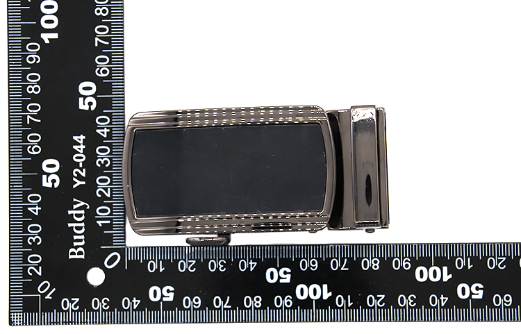 Wenzhou Kml Black business classic metal automatic belt buckle for men