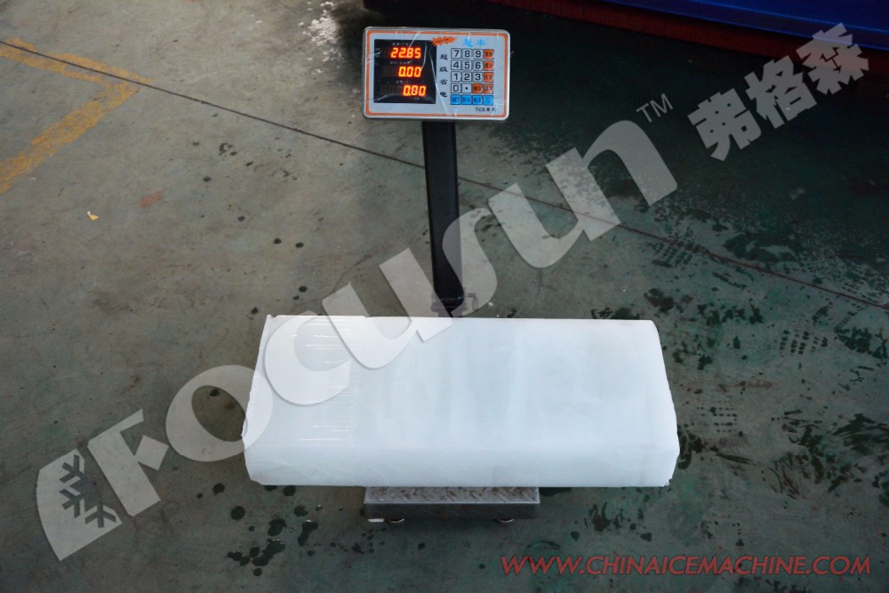 Compressor Direct Refrigeration Block Ice Machine For Large Ice Production
