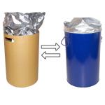 Customized Fiber Drum For CPE Glue – 283mm Inner Diameter With Easy-Release