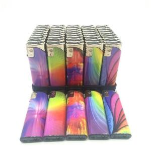 Quality Plastic Jet Torch Custom Colorful Gift Cigarette Lighter Refillable Electric Lighter for sale