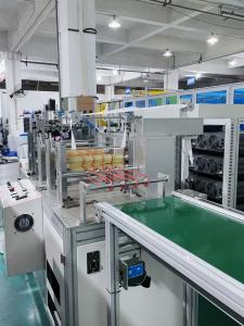 China 0.6Mpa Mask Making Equipment Machine 100pcs/Min From Feeding To Finished Product Output on sale