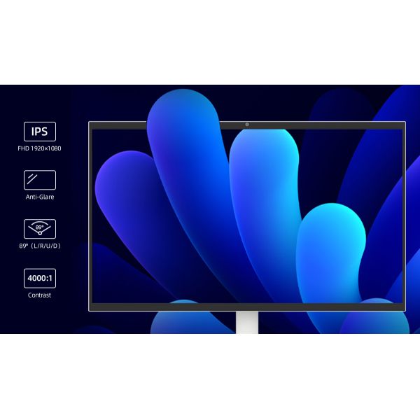 27 Inch Portable TV Touch Screen Interactive 10 Point Capacitive 4K UHD Commercial Display