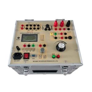 Microcomputor Single Phase Protective Relay Tester / Testing Equipment Robust