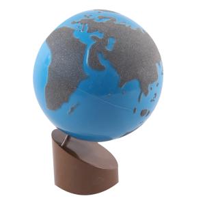 Quality Montessori Puzzle Map - Sandpaper Globe - Land &amp; Water for sale