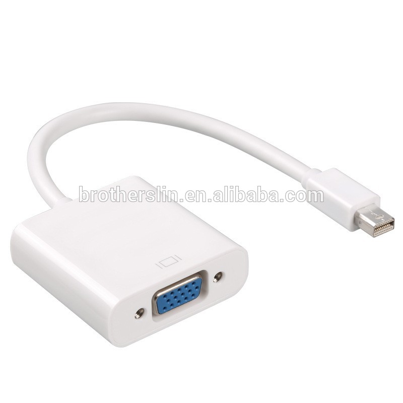 Kico Hot Sale Mini DP To VGA Cable Adapter Male To Female Displayport Converter Cable For Lcd Monitor Display Port Adaptor