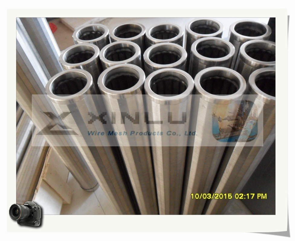 stainless steel strainer pipe / Water Well Screen / Johnson Wire Screen / wedge wire oil well screen for drilling wells
