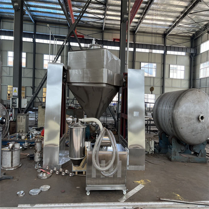 Plastics Small Square Cone Mixer Powder Blending Equipment Conical Mixing Equipment