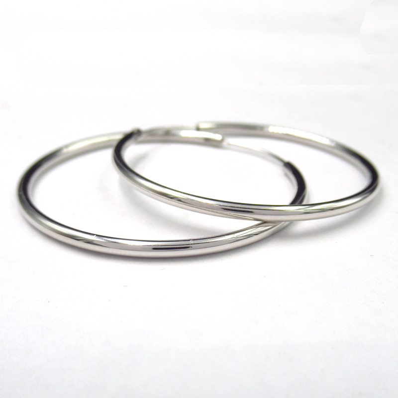 Fashion Design Sterling Silver 925 Hoop Earring