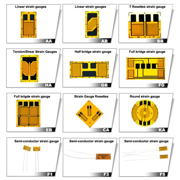 Highly Sensitive BF350-FB Weight Sensor with Dual Parallel Grid Strain Gauges and Less Than 30 um/m Dispersion Scope
