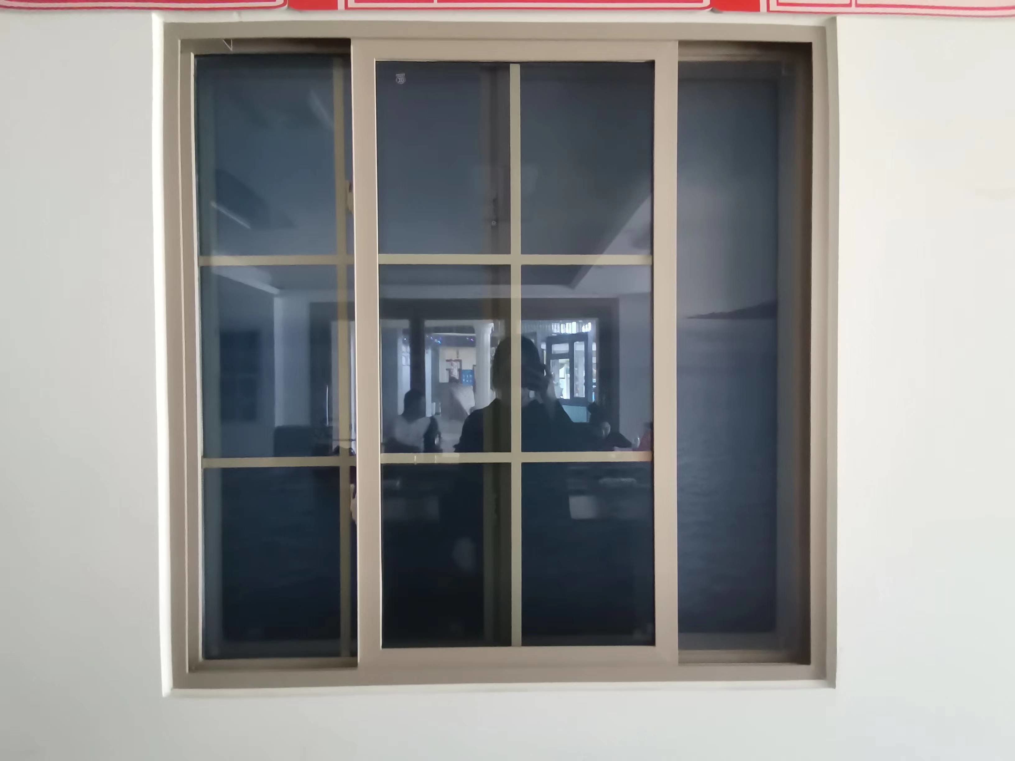 UPVC Energy Efficient Design Sliding Windows Slide Smoothly Glass