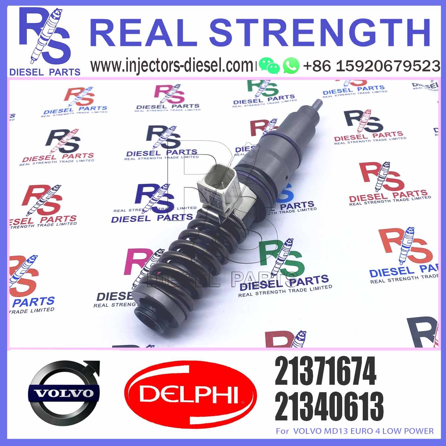 Diesel common rail Fuel Injector 21371674 BEBE4D24003 21371674 for V-O-L-V 21340613 85003265 E3 EUI MD13