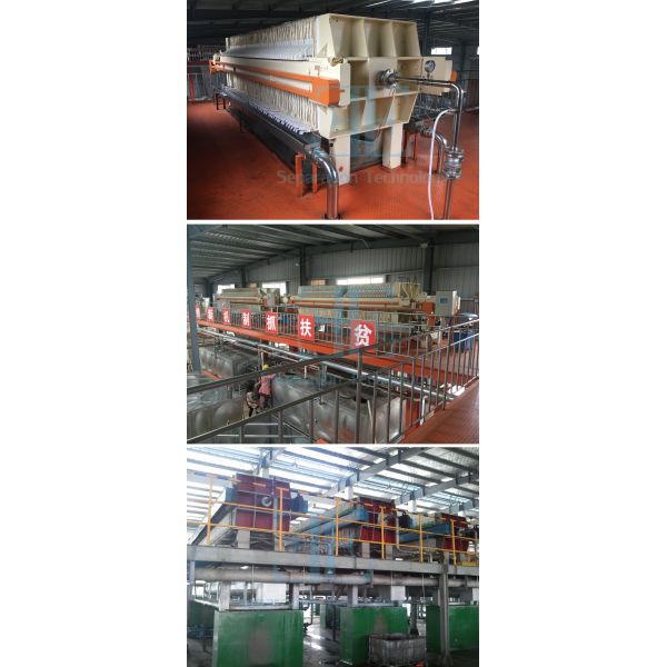 Manual Sludge Dewatering Filter Press 2m2 220V-415V