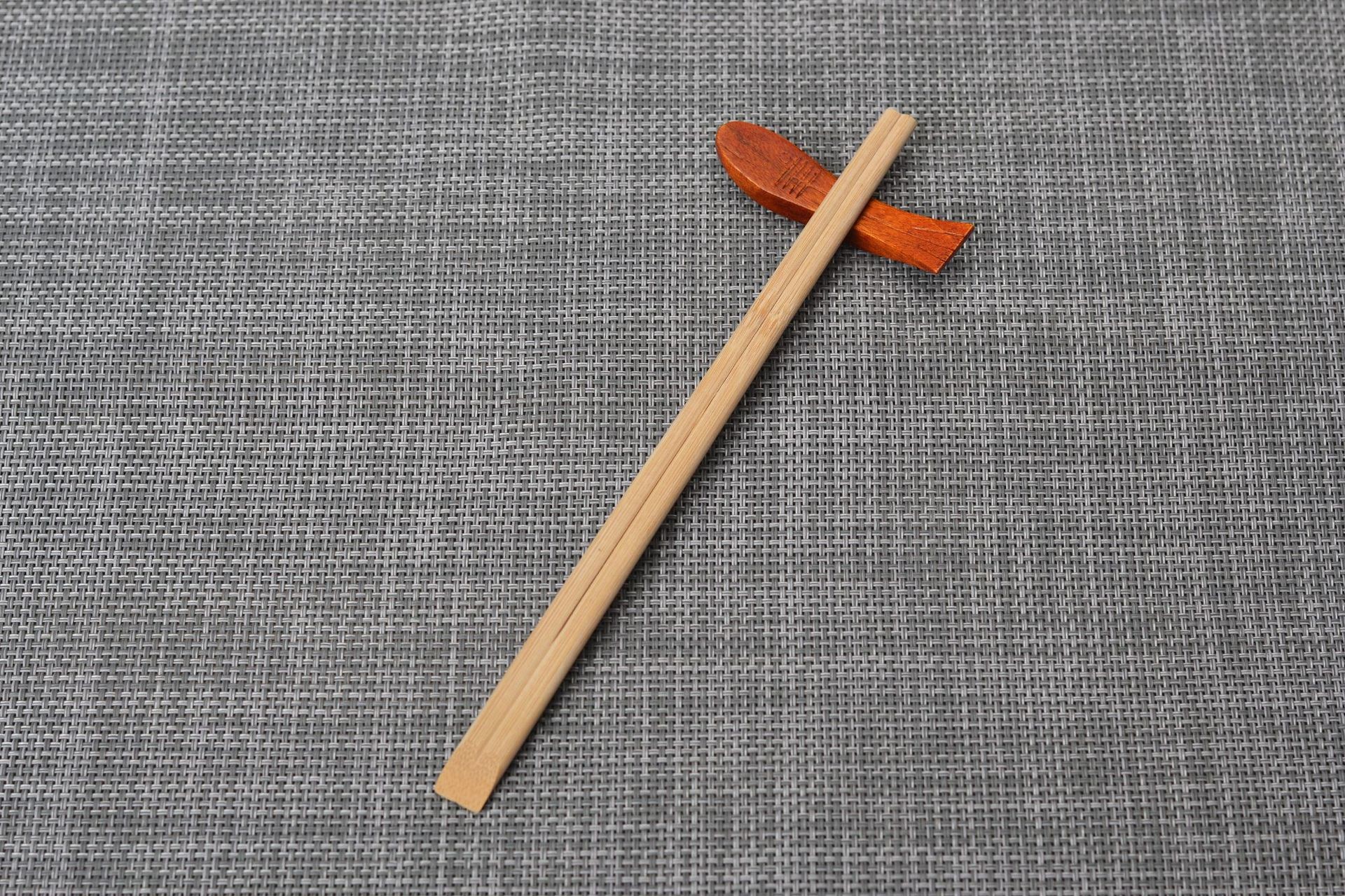 Restaurant Tensoge Disposable Bamboo Chopstick Brown Carbonized